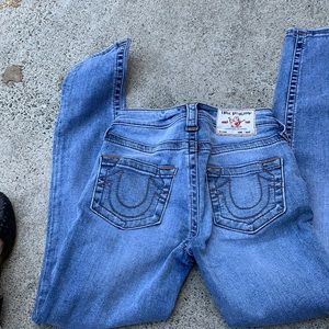 True religion size 26 blue jeans